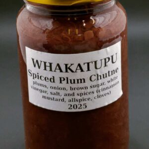Spiced Plum Chutney